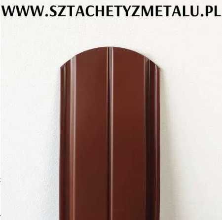 Szybka realizacja! Mocne Sztachety Metalowe! Kurier - WYSYŁKA