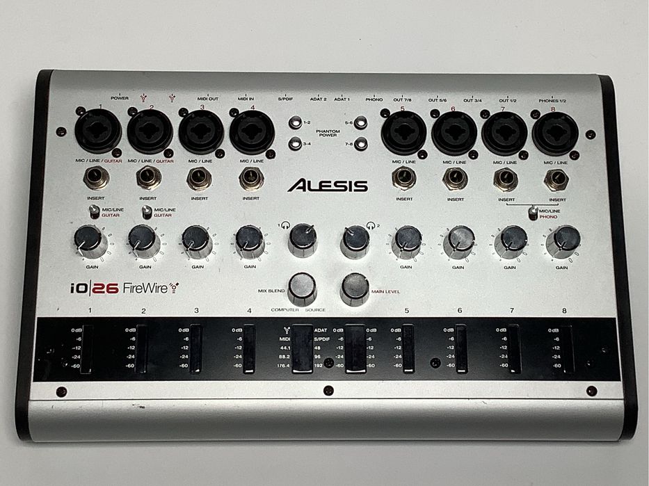 Alesis IO 26 / RME Multiface аудіо інтерфейс мультітрек