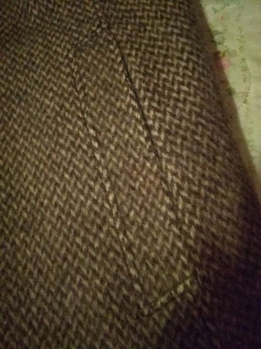 Płaszcz damski z kołnierzem z lisa