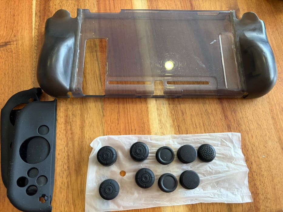Nintendo Switch + jogos + acessórios