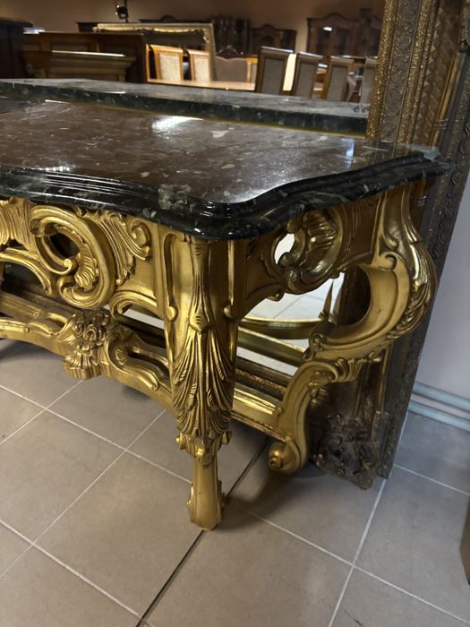 Piękna Włoska Duża Stylowa Złota Konsola 160 cm Silik Zapraszam:)
