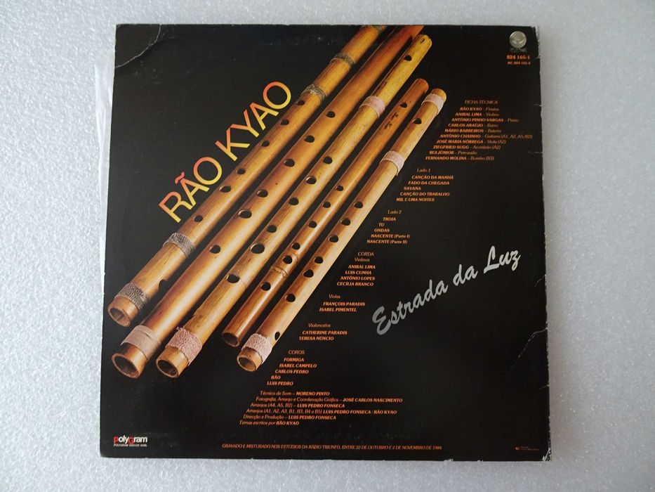 Disco vinil LP - Rão Kyao - Estrada da Luz