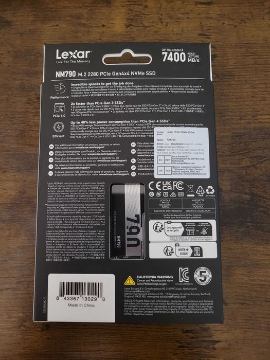 Dysk Lexar Rezerwacja