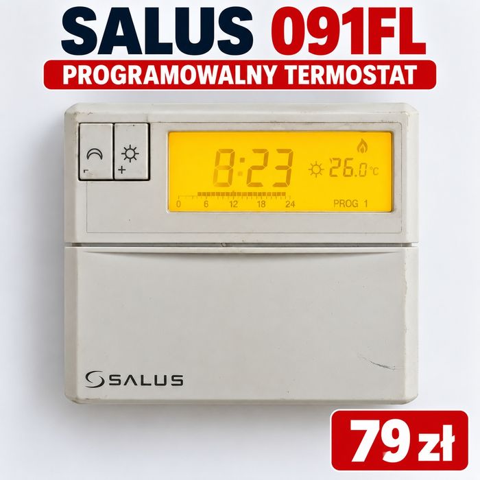 SALUS 091FL – programowalny termostat pokojowy