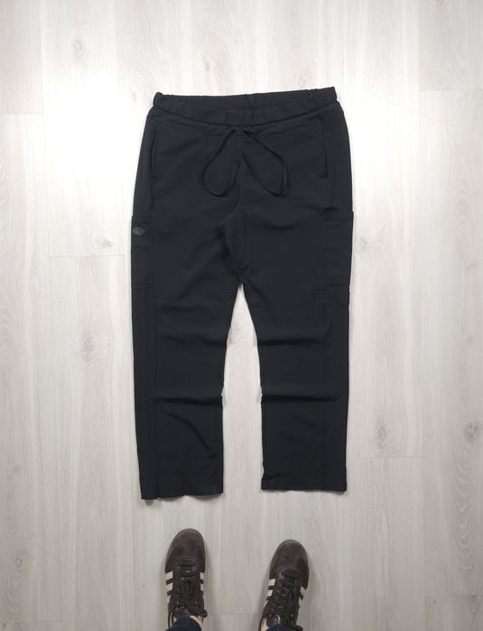 Dickies EDS Mid Rise Cargo Scrub Pants Black Women's L (DK130)