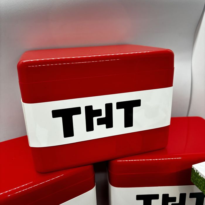 128шт+4 Набір Конструктор магнітний майнкрафт подарунковий бокс тнт