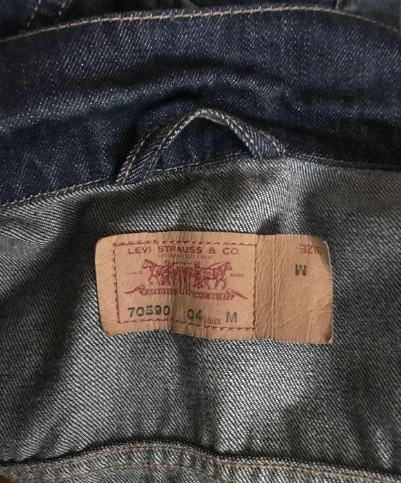 винтажная джинсовая куртка Levis