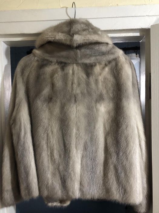 Полушубок  натуральный норковый