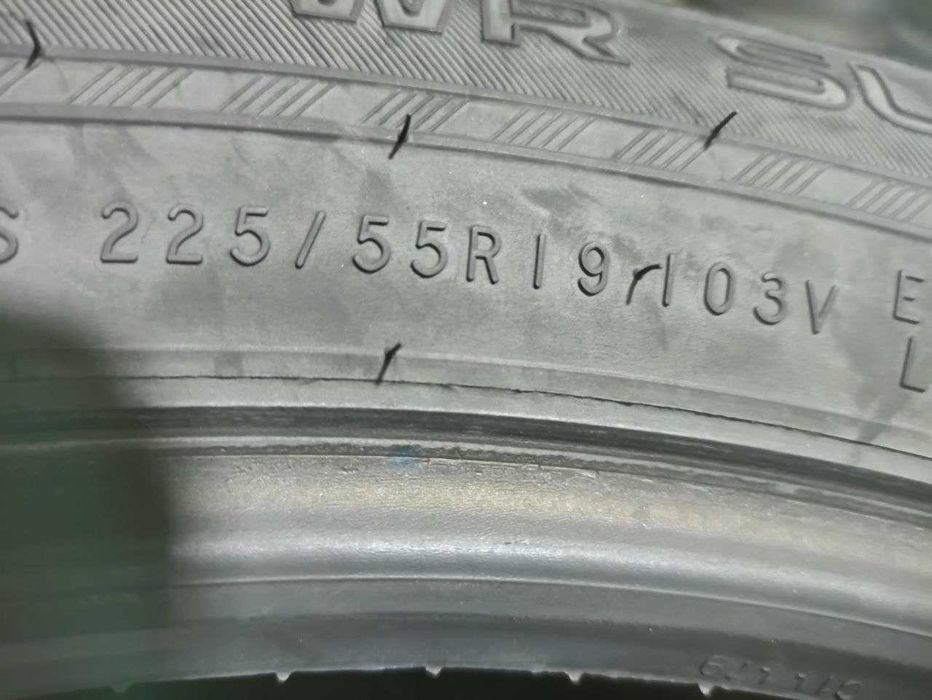 *Шини Nokian 225/55R19. 2шт. Зима 2024р (0755)