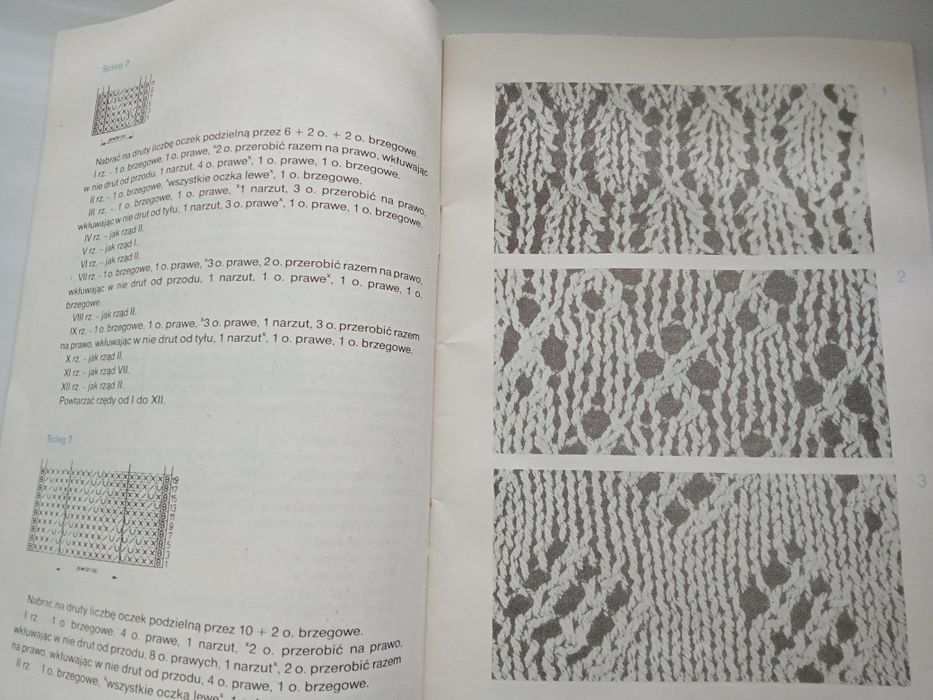 Czasopismo Robótki na drutach 1987 r.