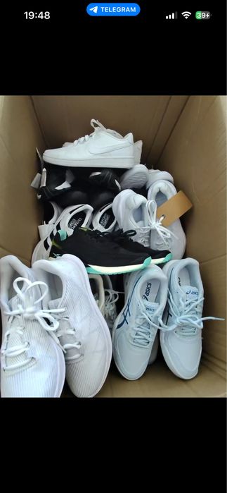 Кросівки ОПТОМ Брендові Жіночі Взуття Сток ОПТ Adidas Nike Puma NB UA