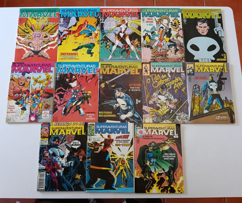 57, Livros Super Aventuras Marvel e Super-Heróis variados