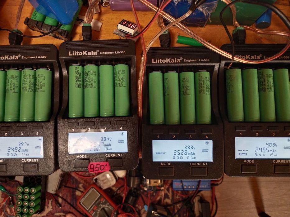 Продам  елементи живлення 18650 samsung 25r  2500 mAh