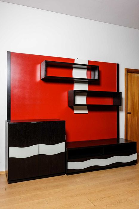 Conjunto Móvel TV em Wengue