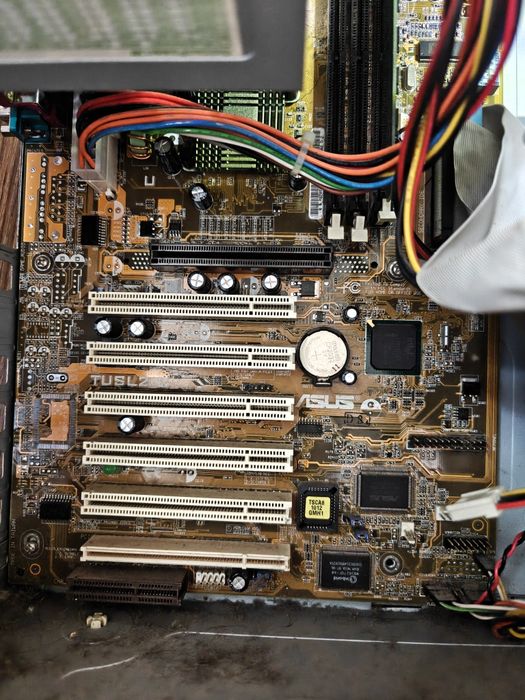Компьютер ретро игр windows 98 pentium 3 Asus tusl2-c socket 370 Lpt