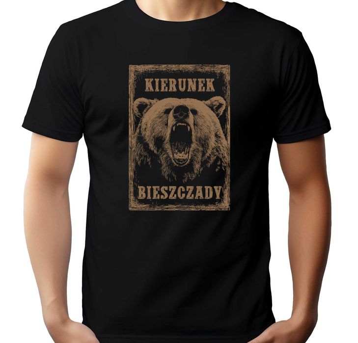 koszulka Bieszczady, koszulka Bieszczady koszulka turystyczna biwak