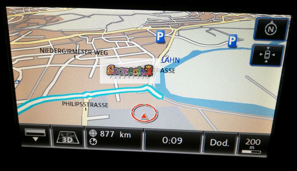 CD płyta VW Skoda nawigacja RNS510 naprawa mapy PL menu bootloop radio