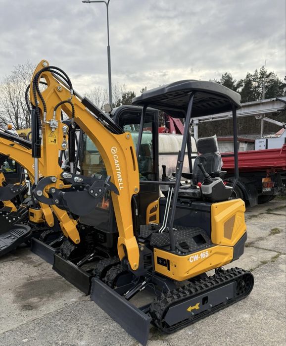 Minikoparka gąsienicowa CARTIWELL 1,5 tony NOWA