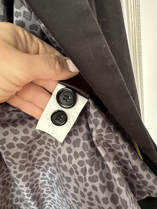 Żakiet czarny H&M 34