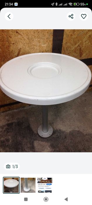 Стол для катера микроавтобуса