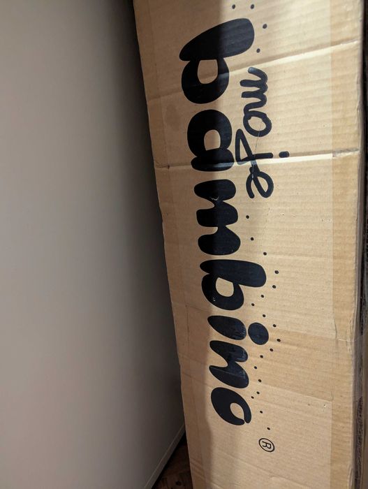 Leżak przedszkolny BAMBINO łóżeczko dla dzieci