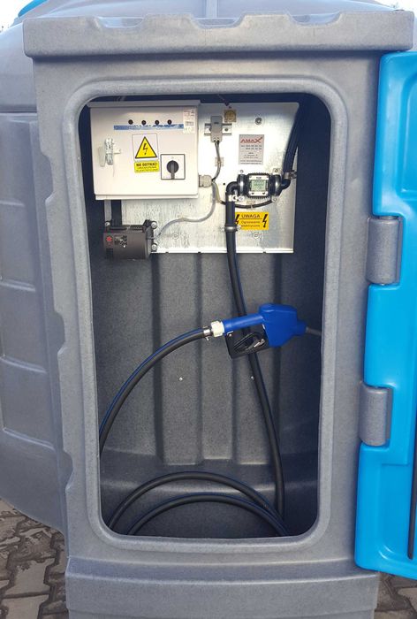 Zbiornik dwupłaszczowy 5000 litrów na adblue, atesty AMAX