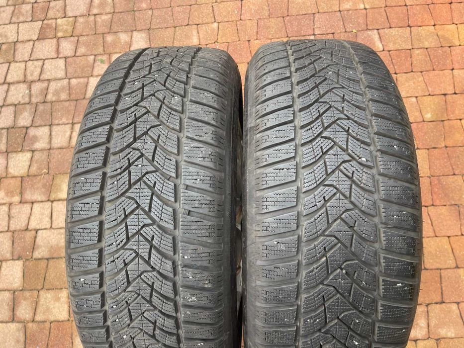 3956. Opony zimowe 225/55/17 Dunlop 8.8mm 2023r cena za 2szt