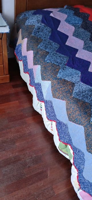 Colcha de lã, antiga