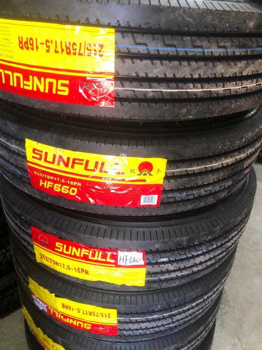 215/75R17.5   руль від 3800 , ведуча від 4100  16 та 18 слойні НОВІ!