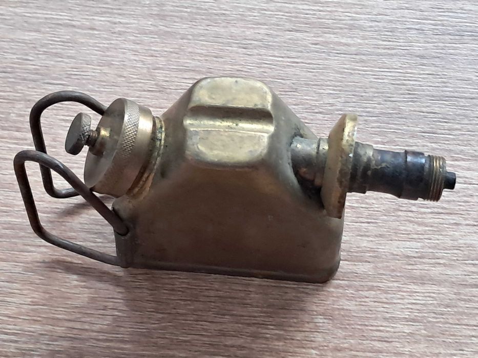 Stara piękna lut lampa niemiecka unikat