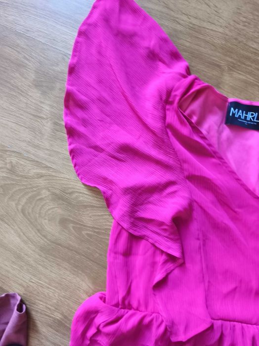 Vestido Rosa marca Portuguesa Mahrla