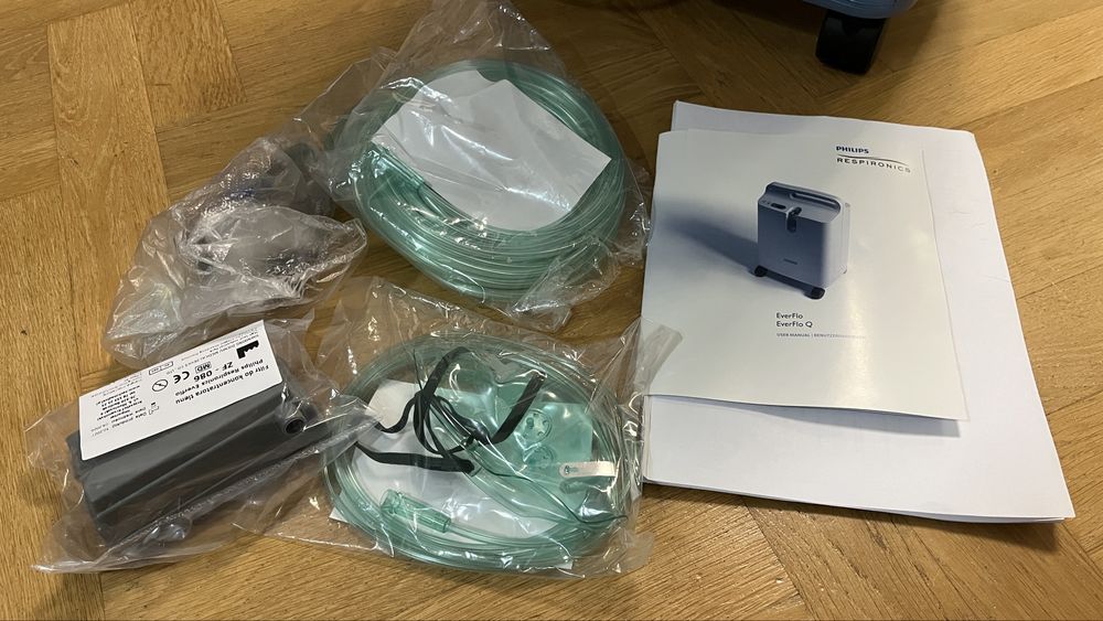 Koncentrator tlenu Philips EverFlo stan idealny