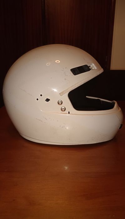 Capacete de mota barato com viseira