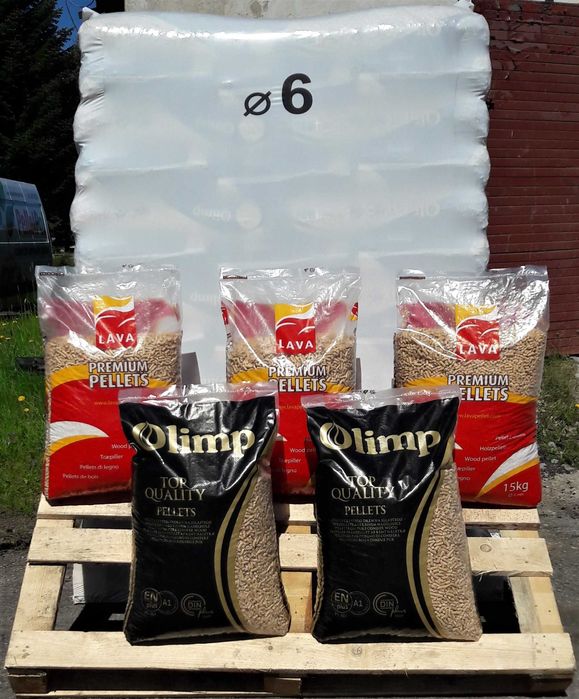 Pellet Koszalin - Olimp 6 mm, EN plus A1, Pelletpol