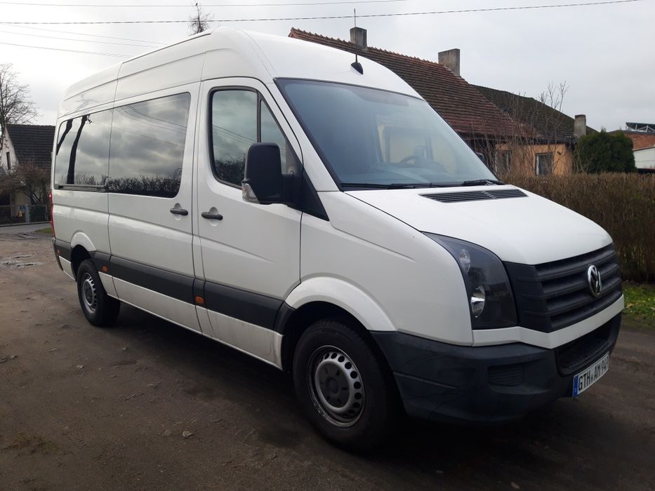 Volkswagen Crafter 2.0 TDI 2014 9 osób swiezo sprowadzony w bdb stanie