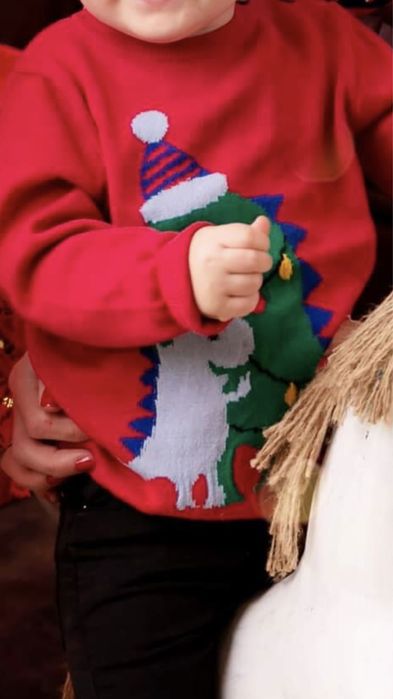 H&M sweter sweterek Święta, sesje, rozm 86 - 92 cm