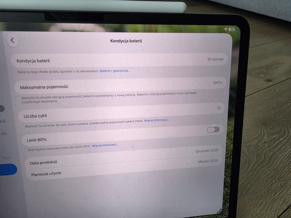 iPad Pro m5 cellelar kupiony 07.03.2026