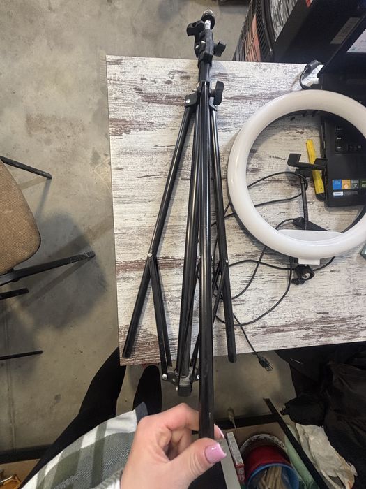 Штатив на 2м та кільцева LED лампа
