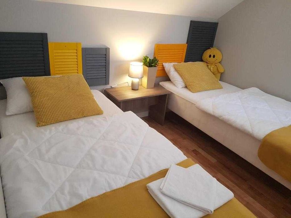 Domki w Łebie basen sauna jacuzzi WI-FI parking free CORDEN Village