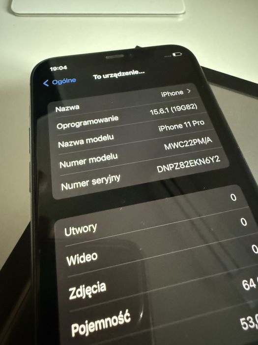 iPhone 11 Pro 64gb IOS 15 Unikat