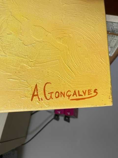 Tela / quadro decorativo contemporâneo de A. Gonçalves