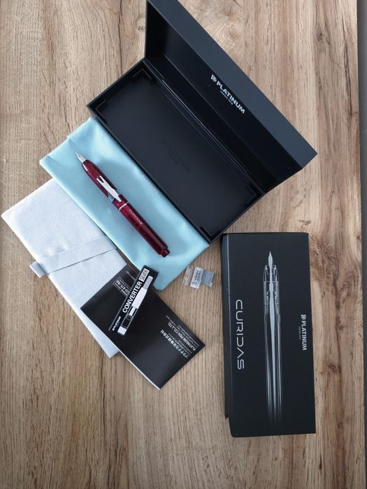 Pióro Wieczne Platinum Curidas Grand Red F