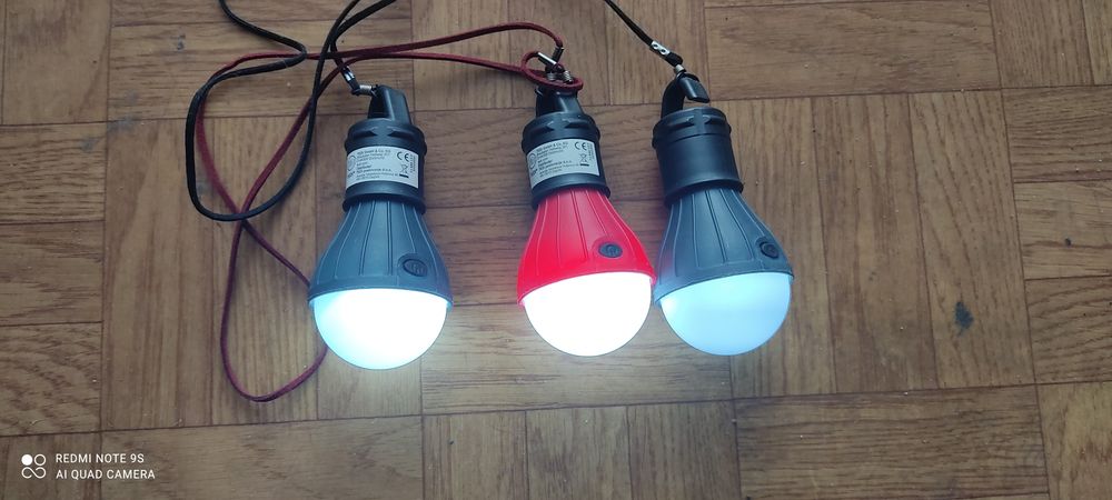 3 Lampki LED 3 tryby świecenia