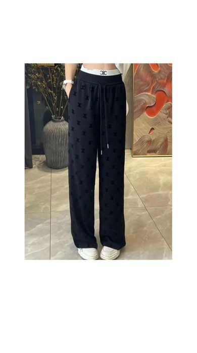 Штани атласні celine селін