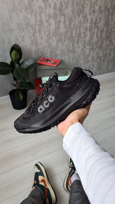 Кросівки осінні Nike ACG Mountain Fly 2 Low Black premium | Кроссовки Найк чоловічі
