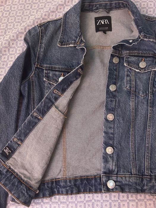 джинсова куртка zara
