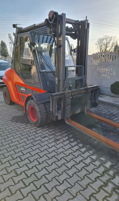 Wózek widłowy Linde H80D-03/900 EVO H60, H50 2019 r przesuw boczny UDT