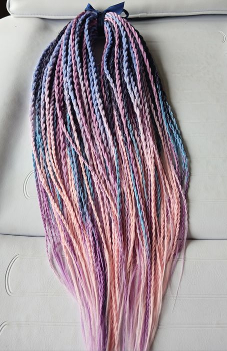 Warkoczyki wielorazowe twisty