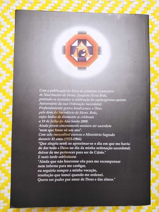 Celebrar uma vida projectar uma obra  - Mons. Joaquim Alves Brás
