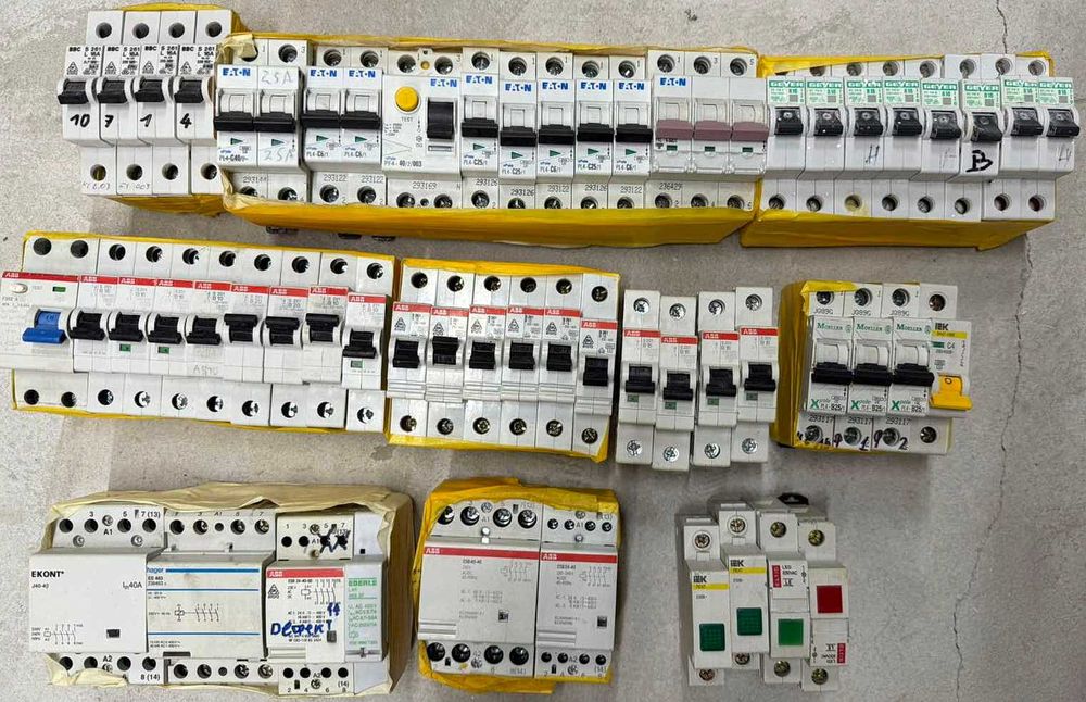 Продаю электрооборудования для электро щита Zubr , Hager